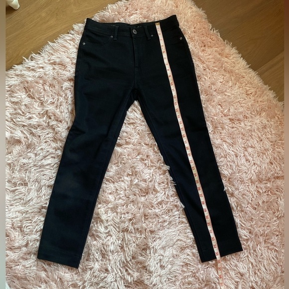 DL1961 Black Nina High rise skinny jeans size 27 or 28 - Picture 12 of 13